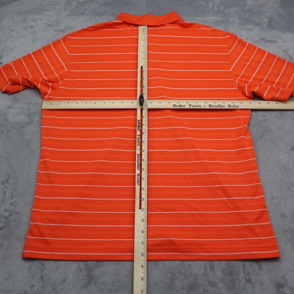 Nike Shirt Mens Large Red Polo Golf Tour Performance Stretch Lightweight Hike B3 - Picture 3 of 15